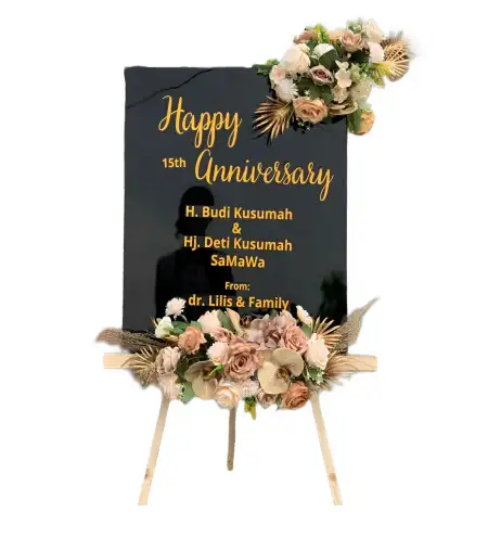 Papan Bunga Akrilik Geredug